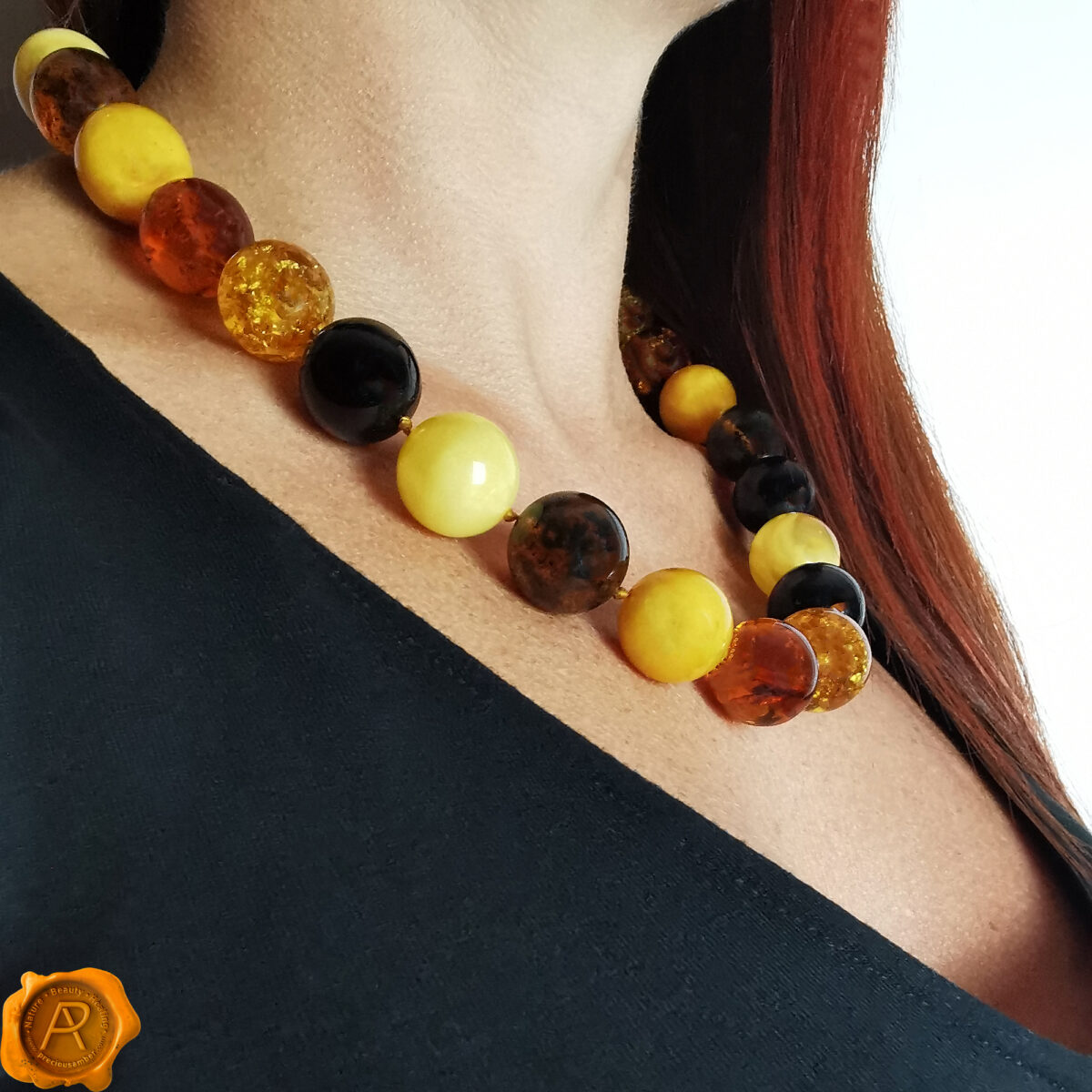 Exclusive Huge Amber Necklace - Image 2