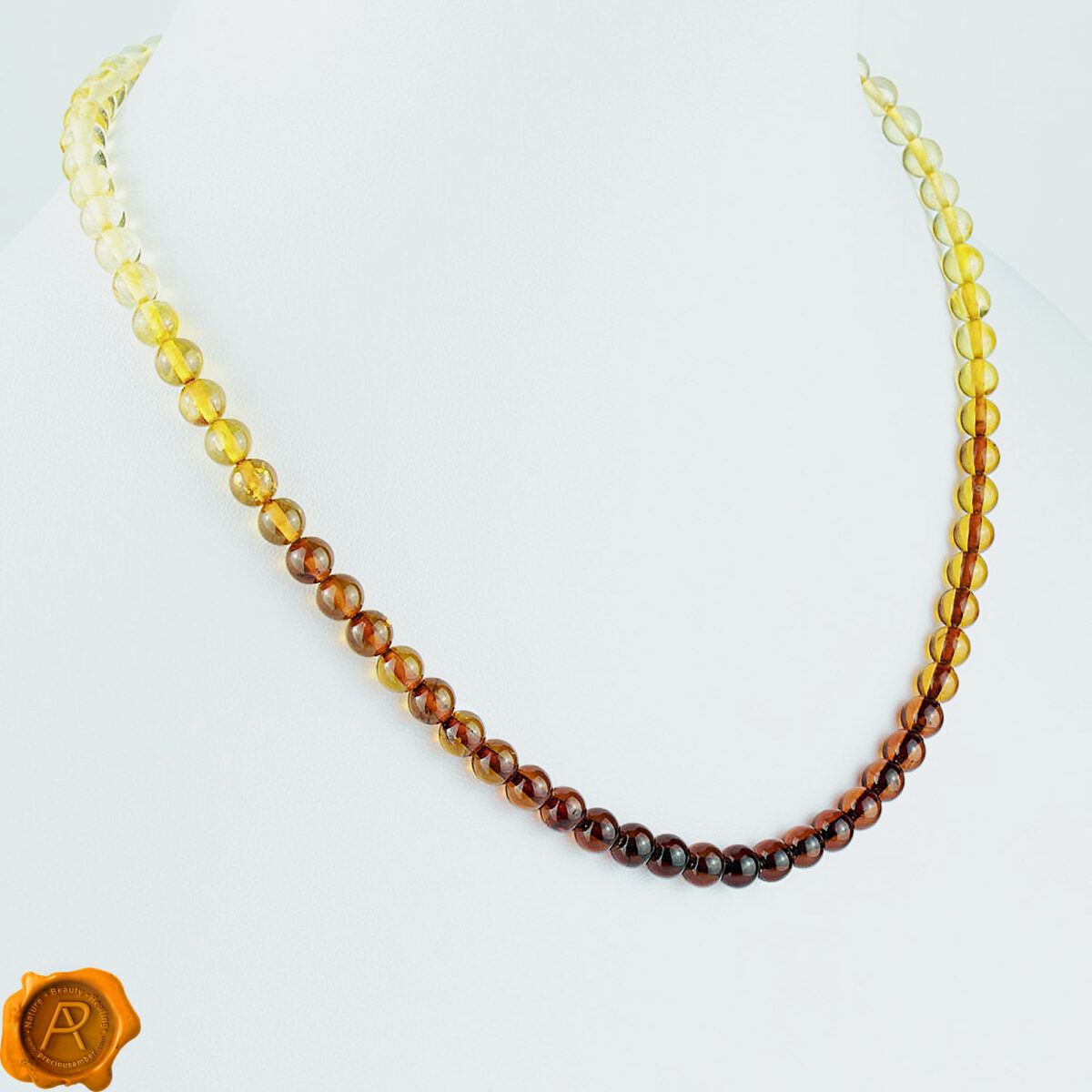 Amber Rainbow Necklace - Image 3