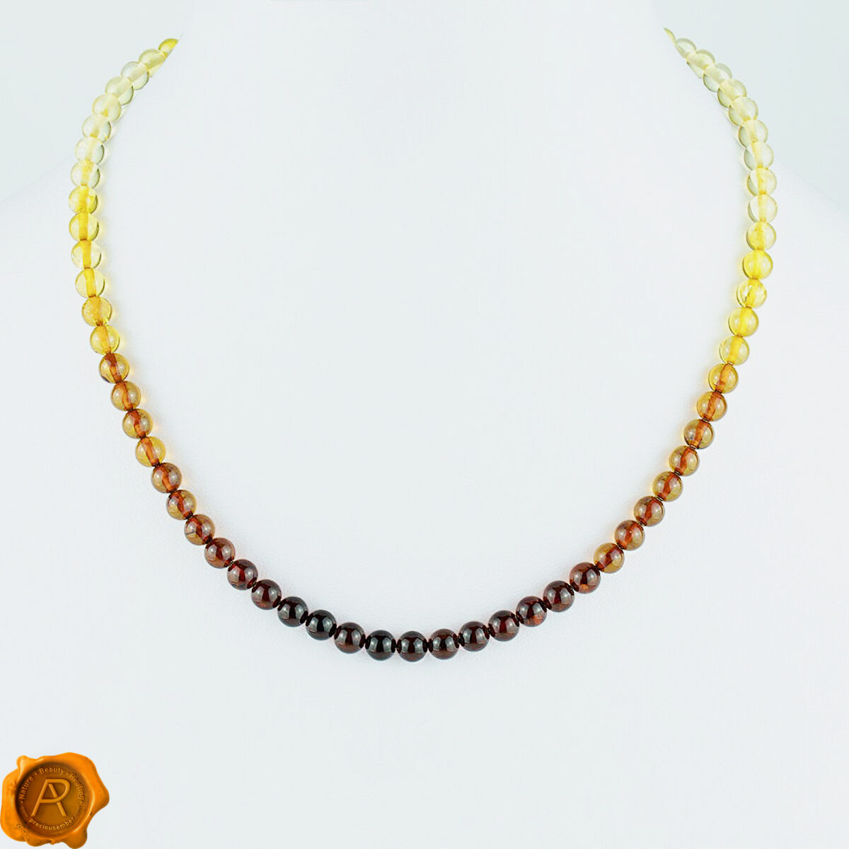 Amber Rainbow Necklace - Image 4