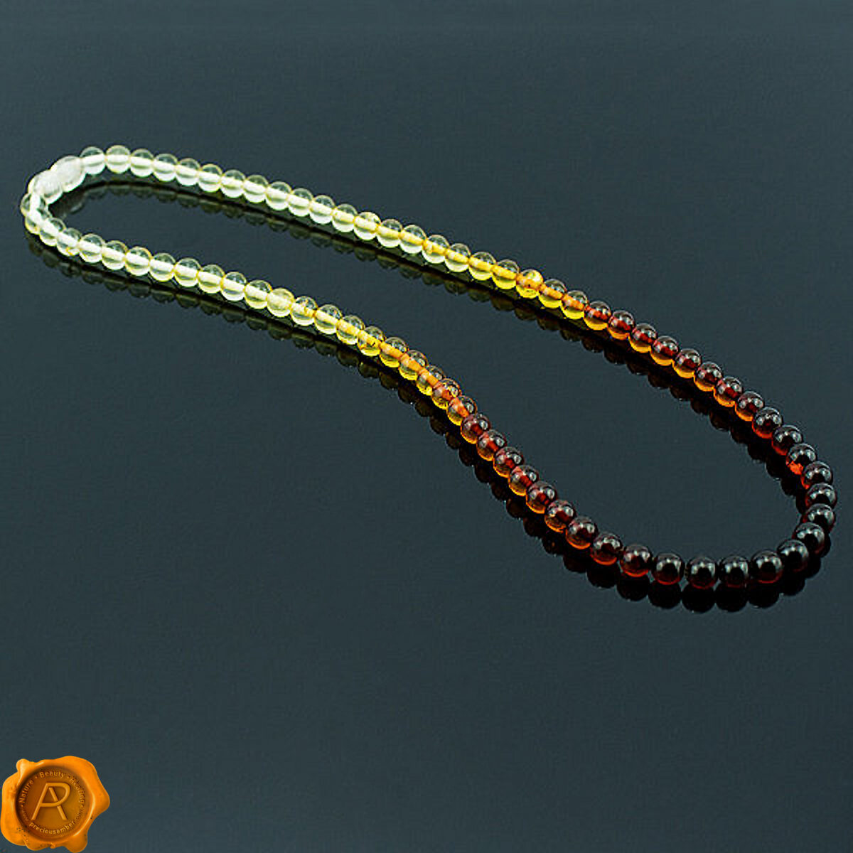Amber Rainbow Necklace - Image 1