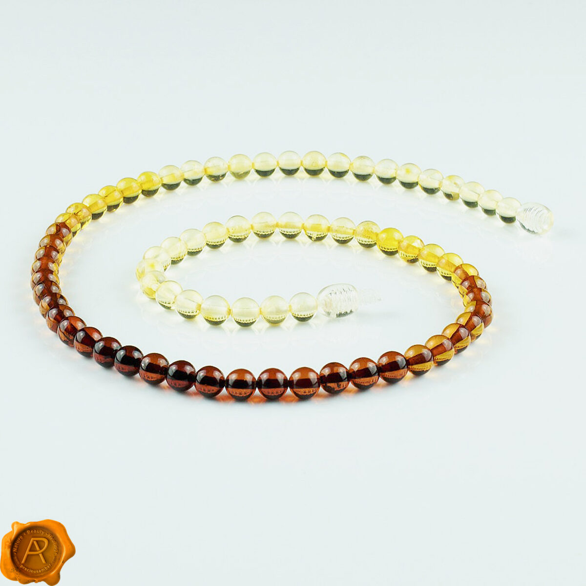 Amber Rainbow Necklace - Image 5