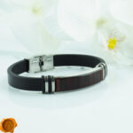 Amber Leather Bracelet