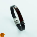 Amber Leather Bracelet - Image 3