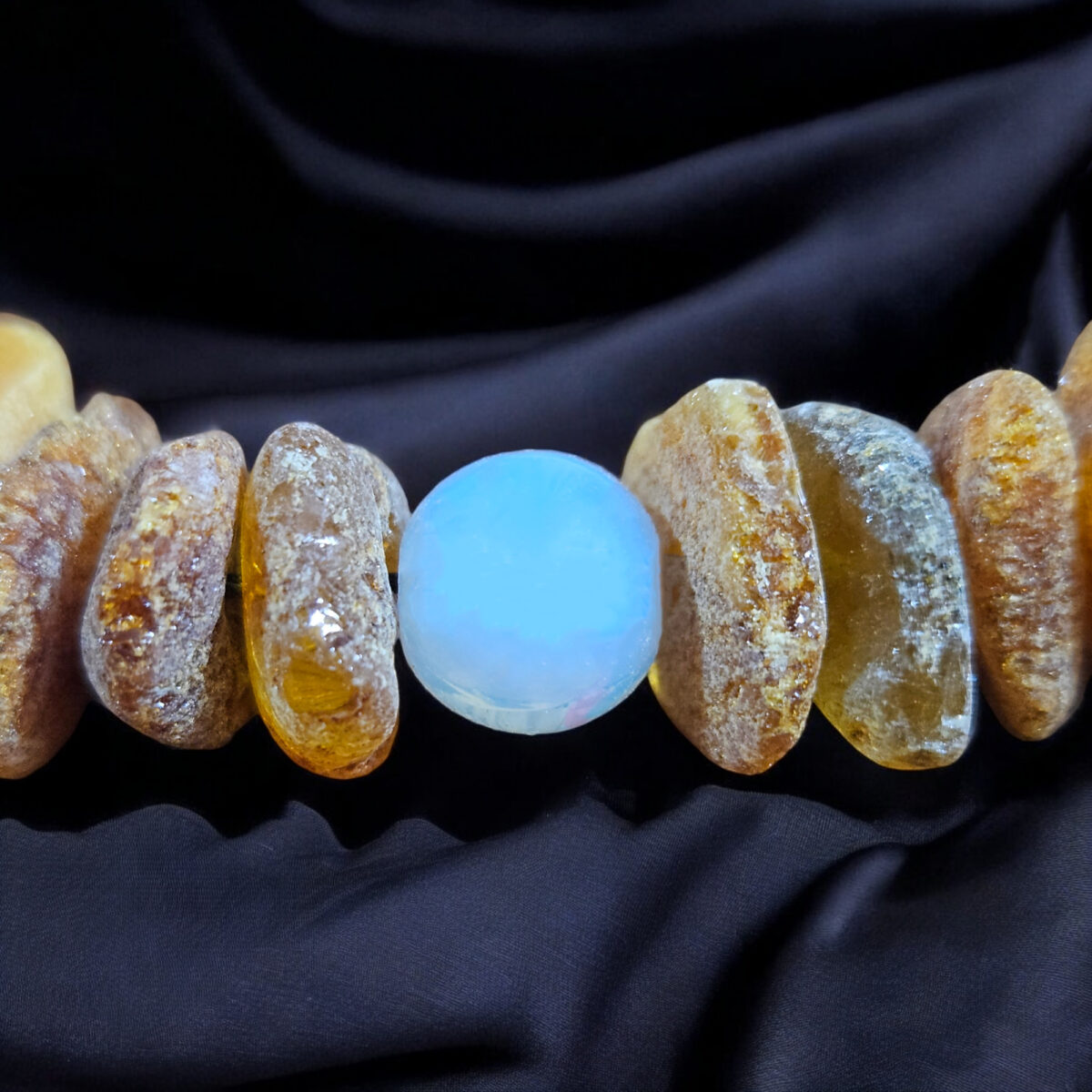Amber Opalite Pet Collar - Image 3
