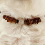 Amber Rose Quartz Pet Collar - Image 2