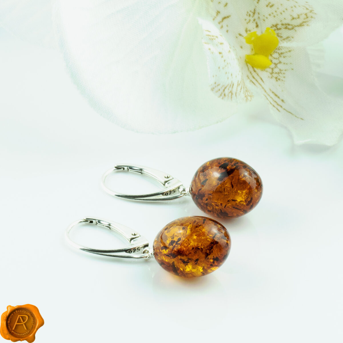 Large Amber Olives - Image 2