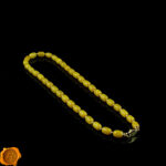 Amber Barrel Necklace - Image 3