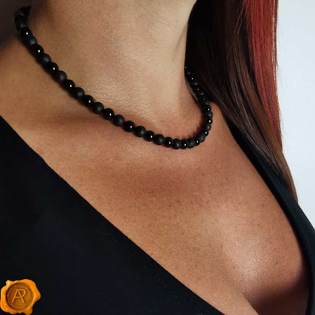 Cherry Amber Unisex Necklace - Image 2