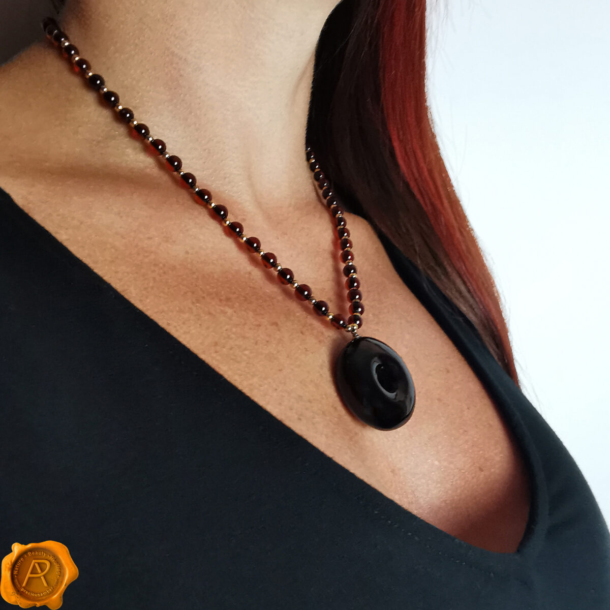 Cherry Amber Amulet - Image 2