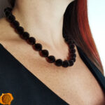 Black Cherry Amber Necklace - Image 2