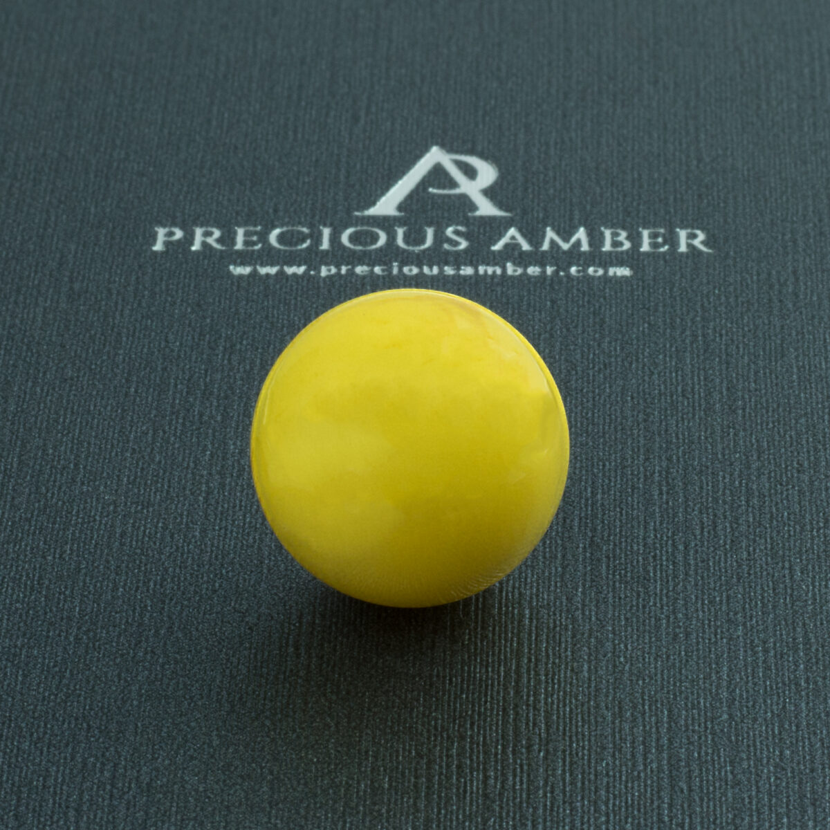 Amber Sphere Pendant 20mm - Image 1
