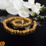 Raw Orange Amber Healing Necklace - Image 3
