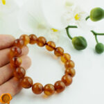 Vintage Amber Bracelet - Image 2