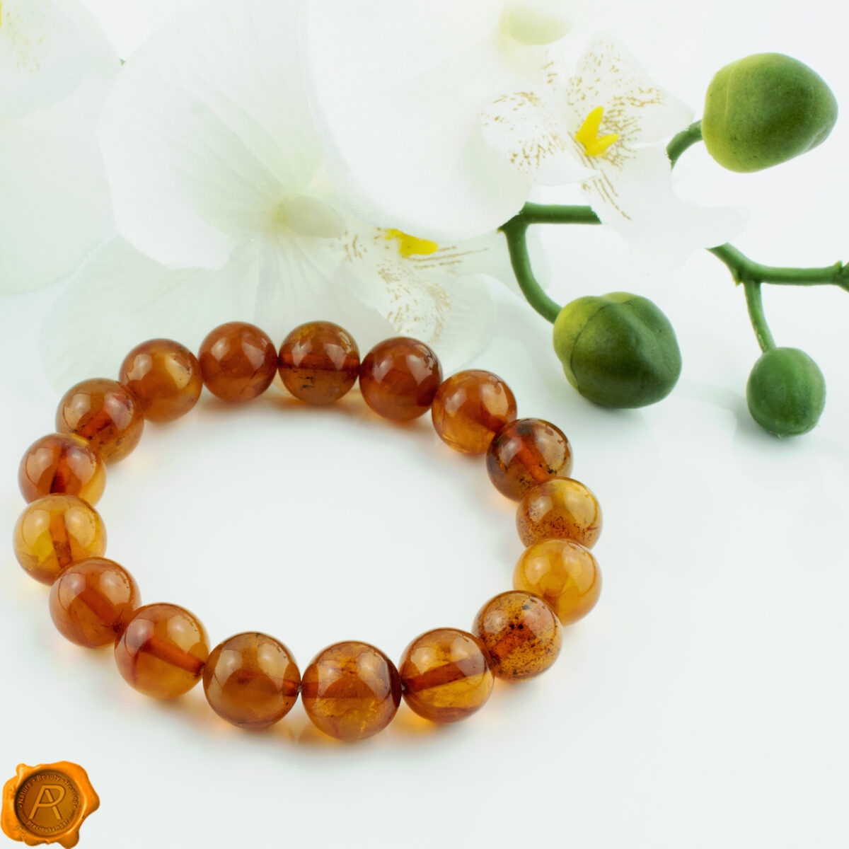 Vintage Amber Bracelet - Image 4