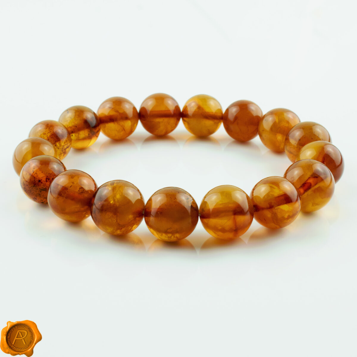 Vintage Amber Bracelet - Image 3