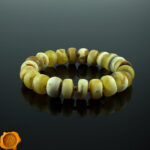 Raw Amber Unisex Bracelet