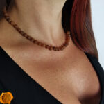 Raw Honey Amber Healing Necklace - Image 2
