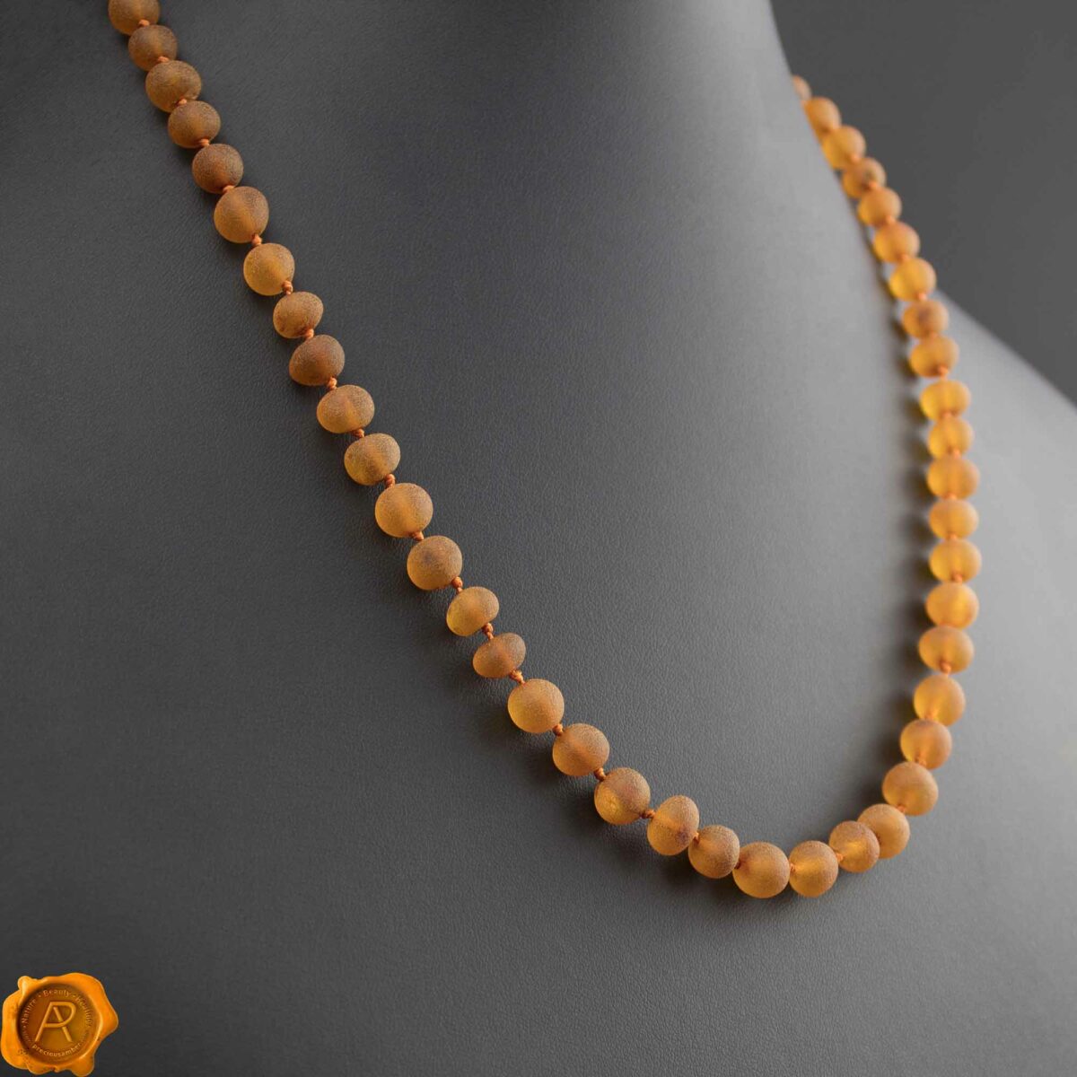 Raw Honey Amber Healing Necklace - Image 1