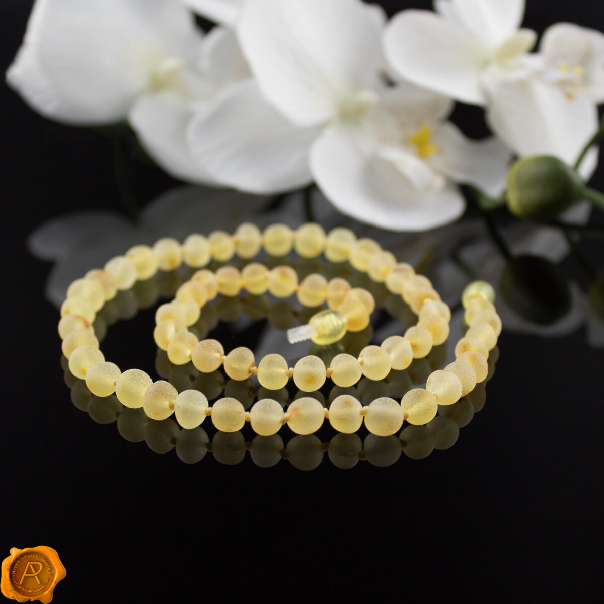 Raw Lemon Healing Amber Necklace - Image 3
