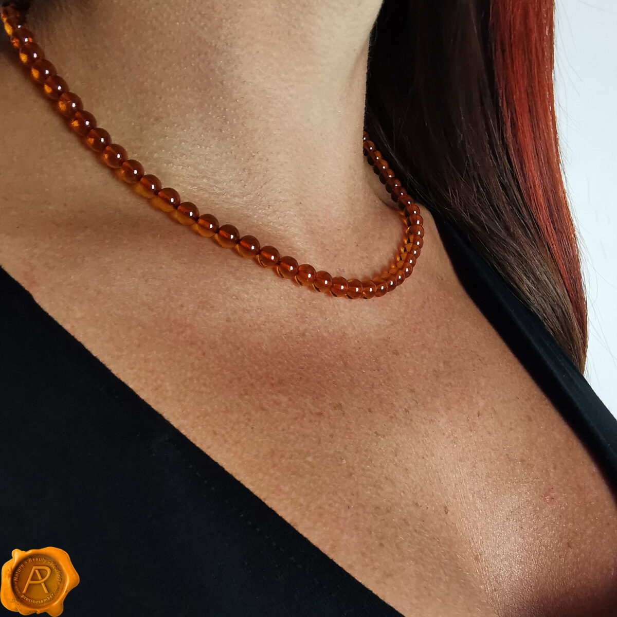 Honey Amber Necklace - Image 2