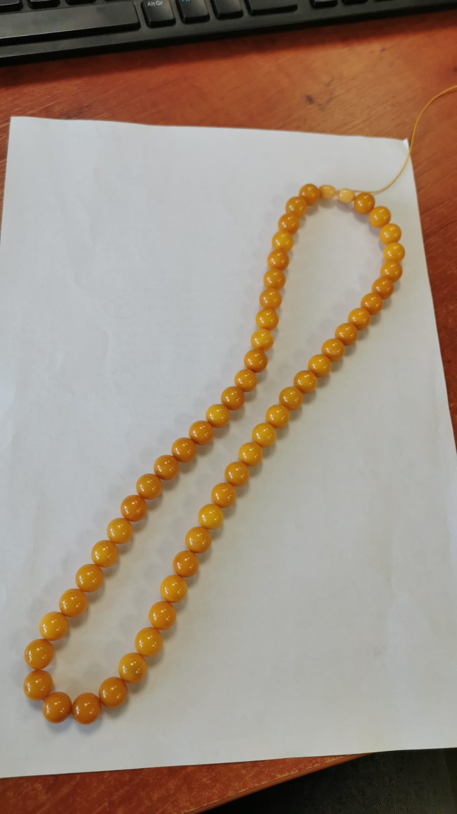 WhatsApp Image 2026-09-21 at 14.06.45 Custom Necklace for Elmira 60cm Vintage Beads - Image 1