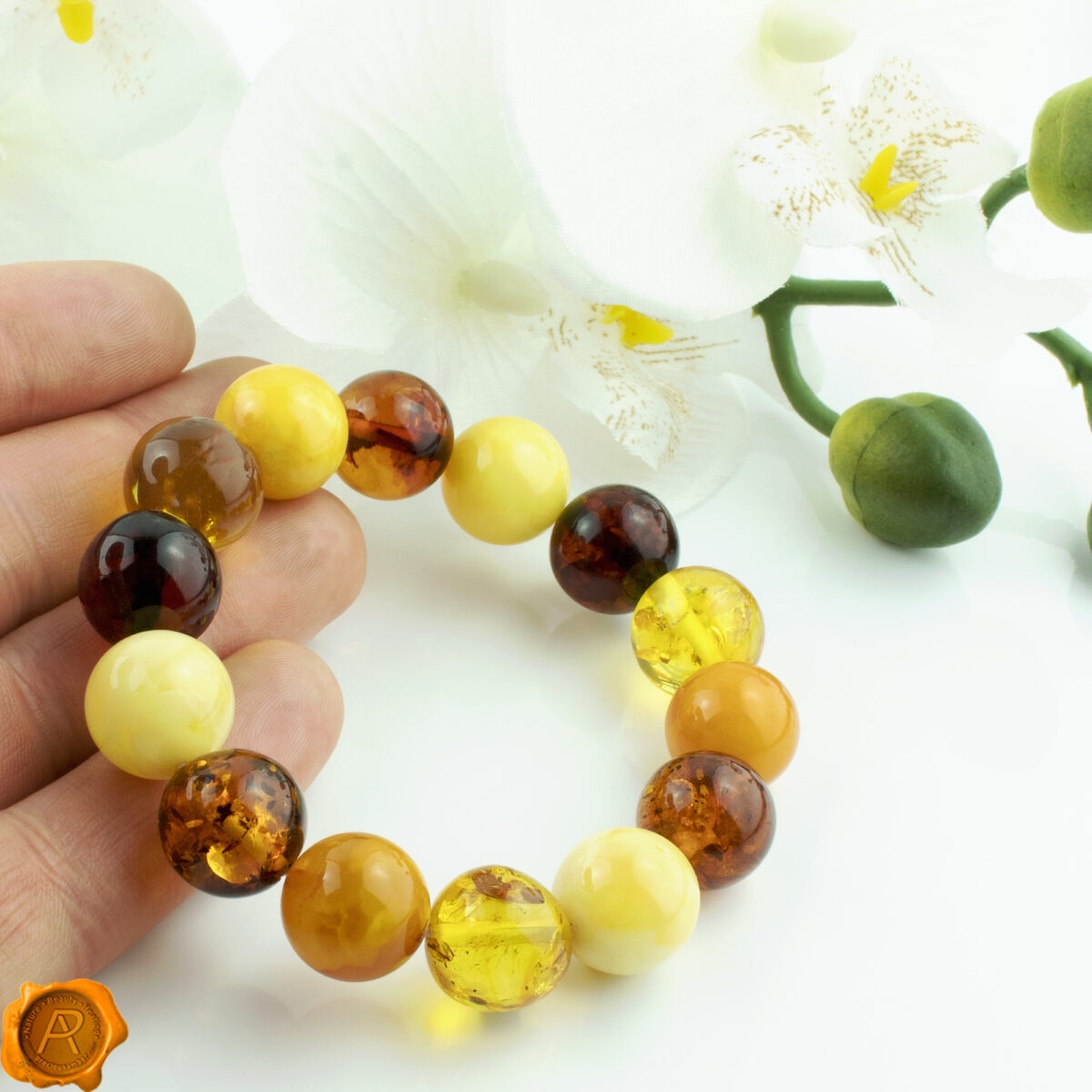 Amber Rainbow Bracelet - Image 5