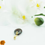 Cherry Amber Gold Teardrop - Image 4