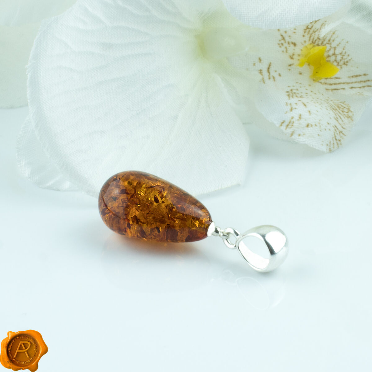 Cognac Amber Teardrop - Image 4