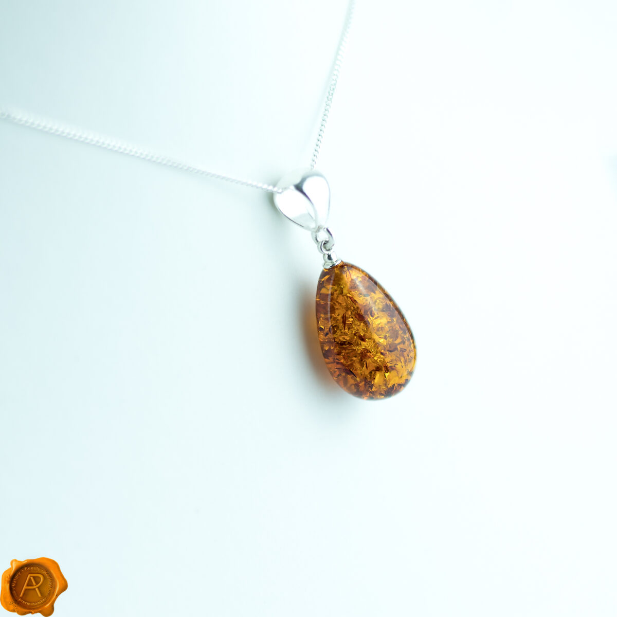 Cognac Amber Teardrop - Image 3