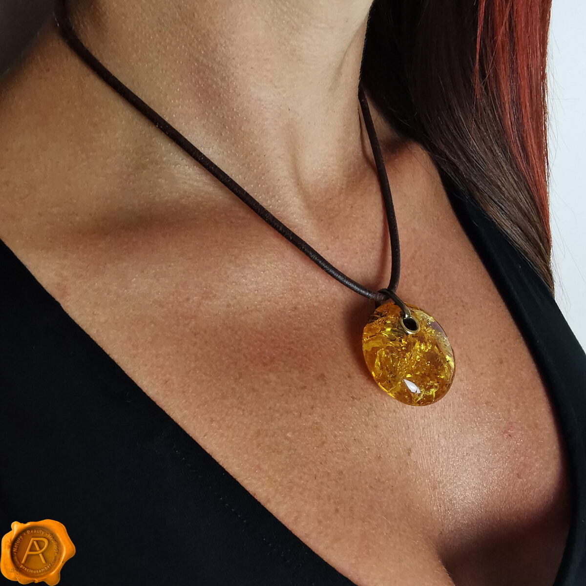 Lemon Amber Amulet - Image 2