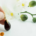 Cherry Amber Gold Teardrop - Image 6