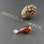 Cognac Amber Teardrop - Image 5