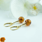 Amber Gold Sphere 12mm - Image 3