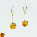 Amber Gold Sphere 12mm - Image 2