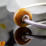 Vintage Amber Charm - Image 2