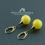 Butterscotch Amber Gold Sphere