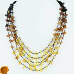 Multi Strand Amber Necklace - Image 3
