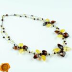 Amber Flower Necklace - Image 6
