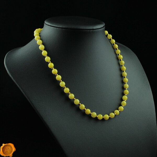 Butterscotch Amber Gold Necklace