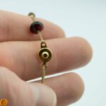 Amber Flower Necklace Cognac - Image 7