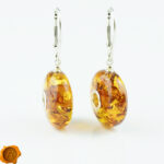 Amber Donut Earrings - Image 3