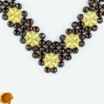 Luxury Amber V Necklace - Image 4