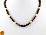 Luxury Amber V Necklace - Image 5