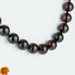 Black Cherry Amber Necklace - Image 5