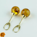 Amber Gold Sphere 16mm - Image 4