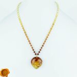 Luxury Amber Pendant Necklace - Image 5
