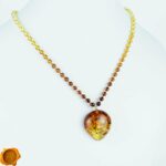 Luxury Amber Pendant Necklace - Image 6