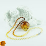 Luxury Amber Pendant Necklace - Image 8