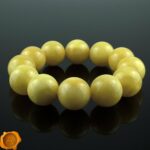 Exclusive Amber Sphere Bracelet 20mm