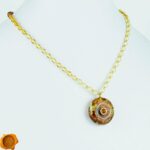 Luxury Amber Amulet Necklace
